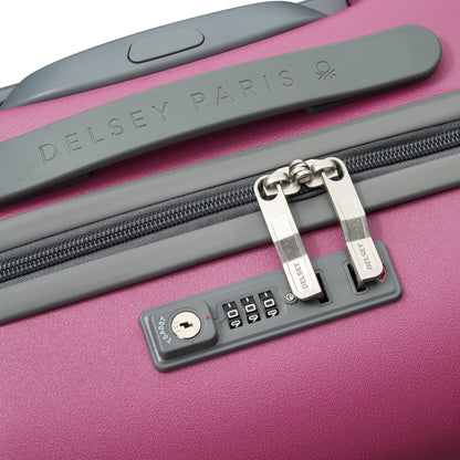 UCB HARDSIDE 22-Inch Carry-On Suitcase, Pink - Delsey Paris New