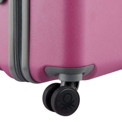 UCB HARDSIDE 22-Inch Carry-On Suitcase, Pink - Delsey Paris New