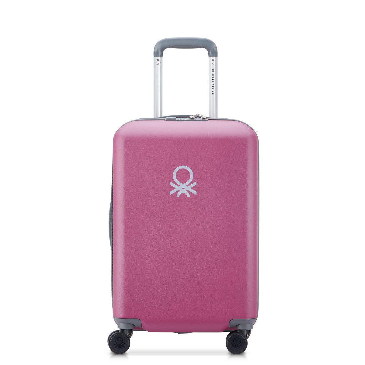 UCB HARDSIDE 22-Inch Carry-On Suitcase, Pink - Delsey Paris New