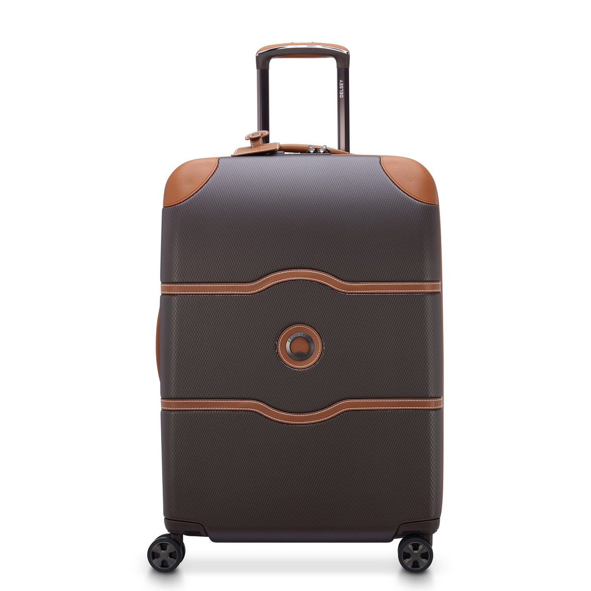 CHATELET AIR 2.0 26-Inch Check-In Suitcase, Brown - Delsey Paris Signature