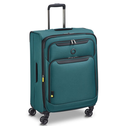 SKY MAX 3.0 27-Inch Check-In Suitcase, Teal blue - Delsey Paris Everyday