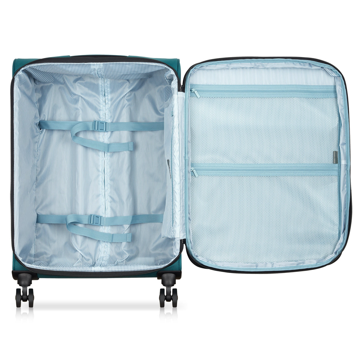 SKY MAX 3.0 27-Inch Check-In Suitcase, Teal blue - Delsey Paris Everyday