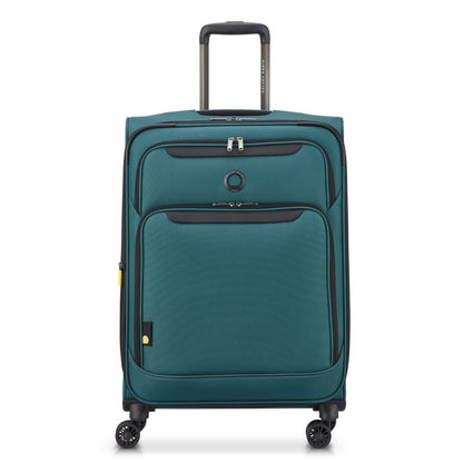 SKY MAX 3.0 27-Inch Check-In Suitcase, Teal blue - Delsey Paris Everyday