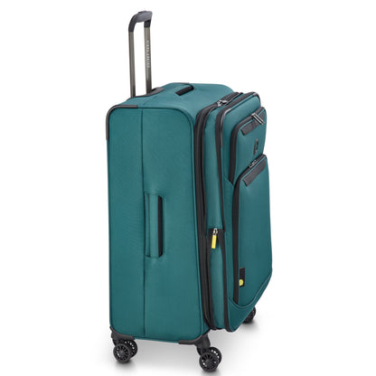SKY MAX 3.0 27-Inch Check-In Suitcase, Teal blue - Delsey Paris Everyday