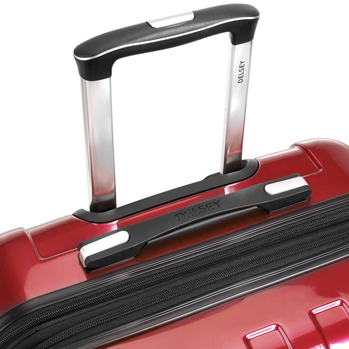 HELIUM AERO 27-Inch Expandable Check-In Suitcase, Red - Delsey Paris Smart Buy
