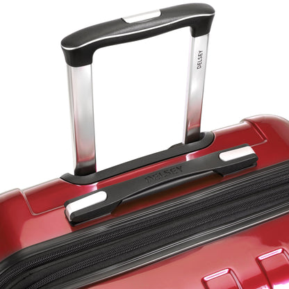 HELIUM AERO 27-Inch Expandable Check-In Suitcase, Red - Delsey Paris Smart Buy