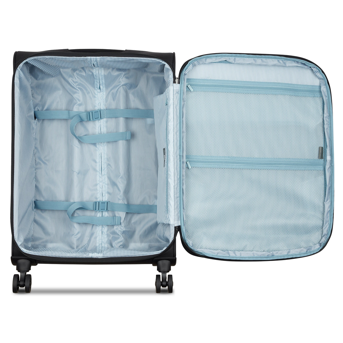 SKY MAX 3.0 27-Inch Check-In Suitcase, Black - Delsey Paris Smart Buy
