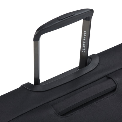 SKY MAX 3.0 27-Inch Check-In Suitcase, Black - Delsey Paris Smart Buy