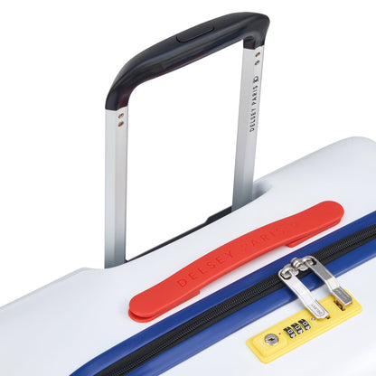 UNITED 26-Inch Check-In Suitcase, White - Delsey Paris Popular