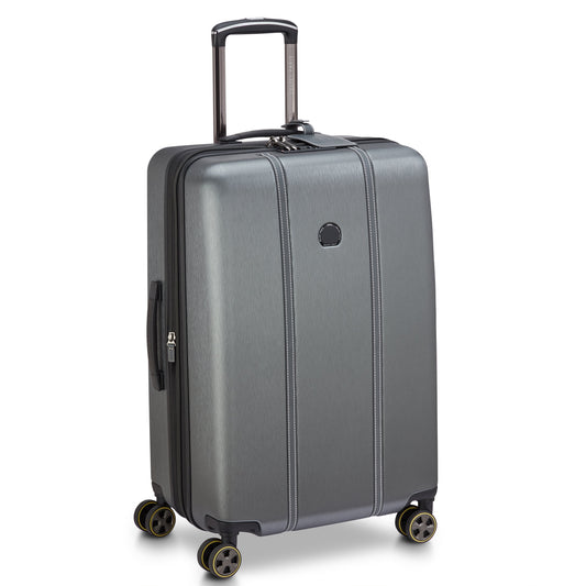 CADENCE 27-Inch Expandable Check-In Suitcase, Silver - Delsey Paris Popular