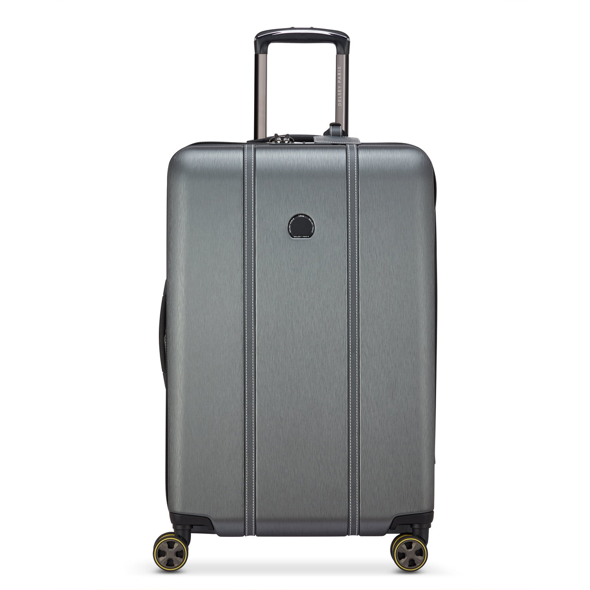 CADENCE 27-Inch Expandable Check-In Suitcase, Silver - Delsey Paris Popular