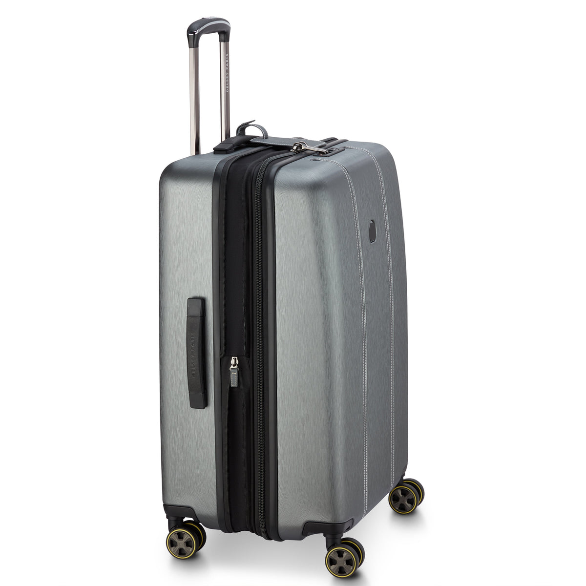 CADENCE 27-Inch Expandable Check-In Suitcase, Silver - Delsey Paris Popular
