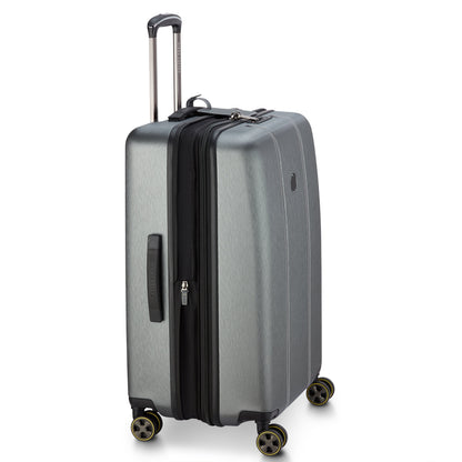 CADENCE 27-Inch Expandable Check-In Suitcase, Silver - Delsey Paris Popular