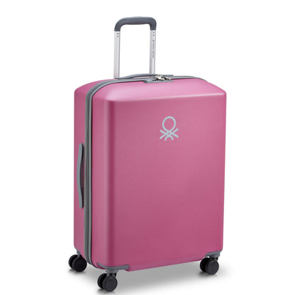 UCB HARDSIDE 26-Inch Check-In Suitcase, Pink - Delsey Paris New