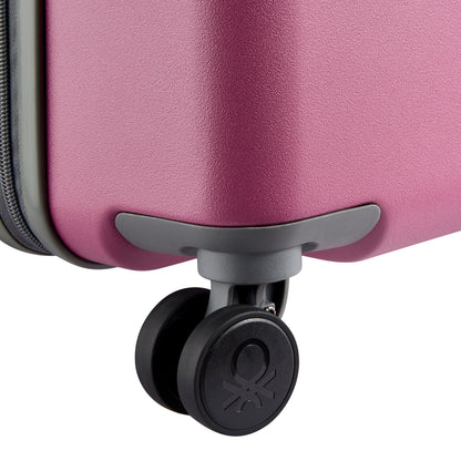 UCB HARDSIDE 26-Inch Check-In Suitcase, Pink - Delsey Paris New