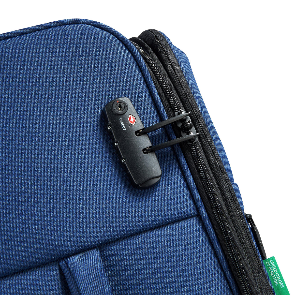 BE 26-Inch Expandable Check-In Suitcase, Faded denim - Delsey Paris New