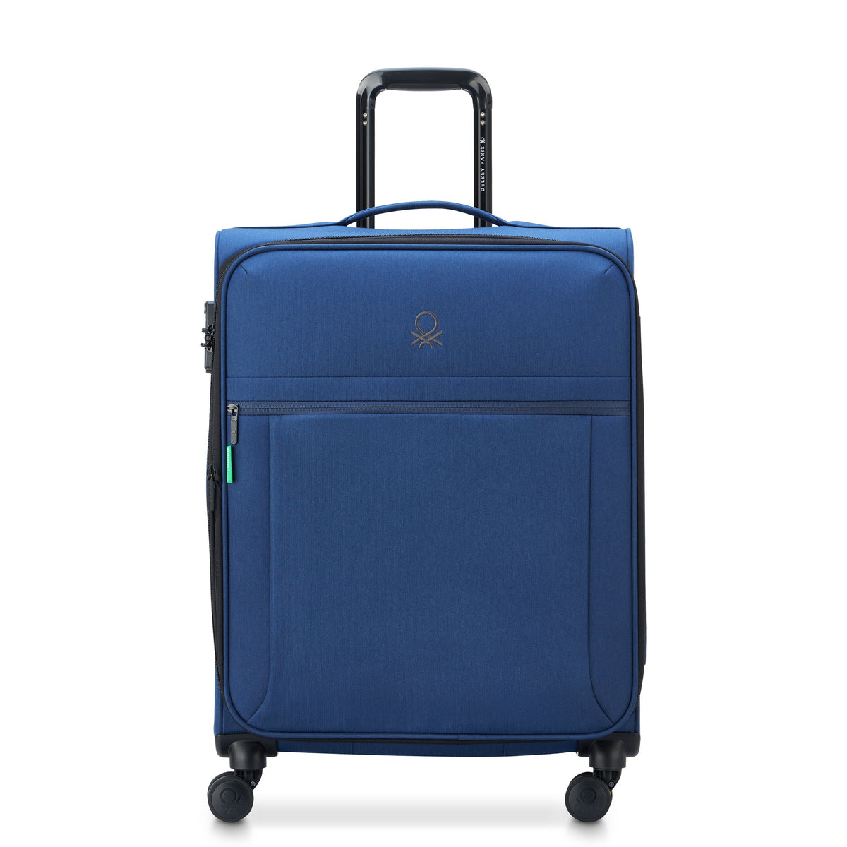 BE 26-Inch Expandable Check-In Suitcase, Faded denim - Delsey Paris New