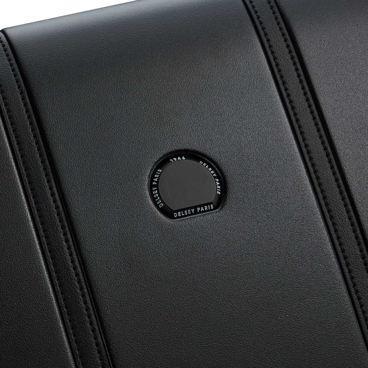 CADENCE 27-Inch Expandable Check-In Suitcase, Deep black - Delsey Paris Great Value