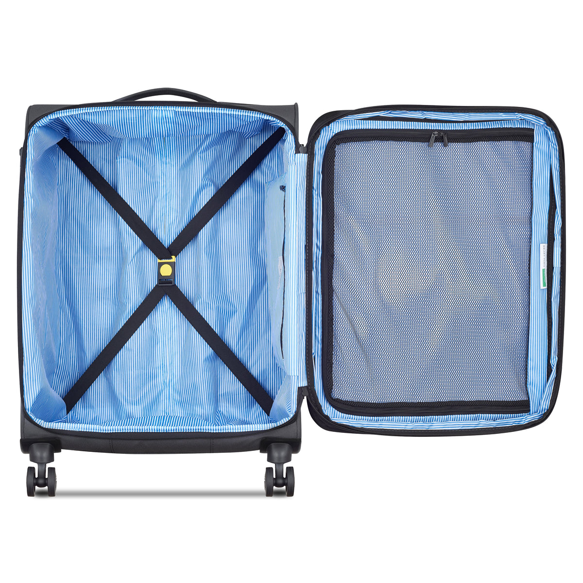 BE 26-Inch Expandable Check-In Suitcase, Anthracite - Delsey Paris Best Seller