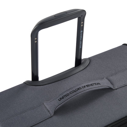 BE 26-Inch Expandable Check-In Suitcase, Anthracite - Delsey Paris Best Seller