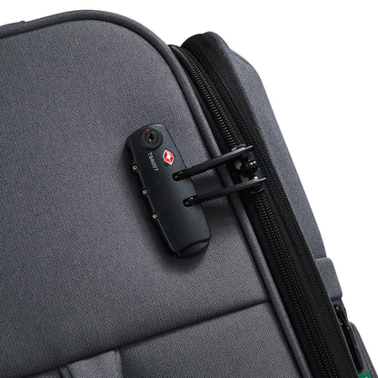 BE 26-Inch Expandable Check-In Suitcase, Anthracite - Delsey Paris Best Seller
