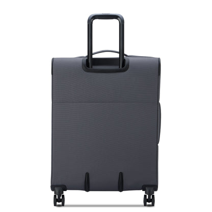 BE 26-Inch Expandable Check-In Suitcase, Anthracite - Delsey Paris Best Seller