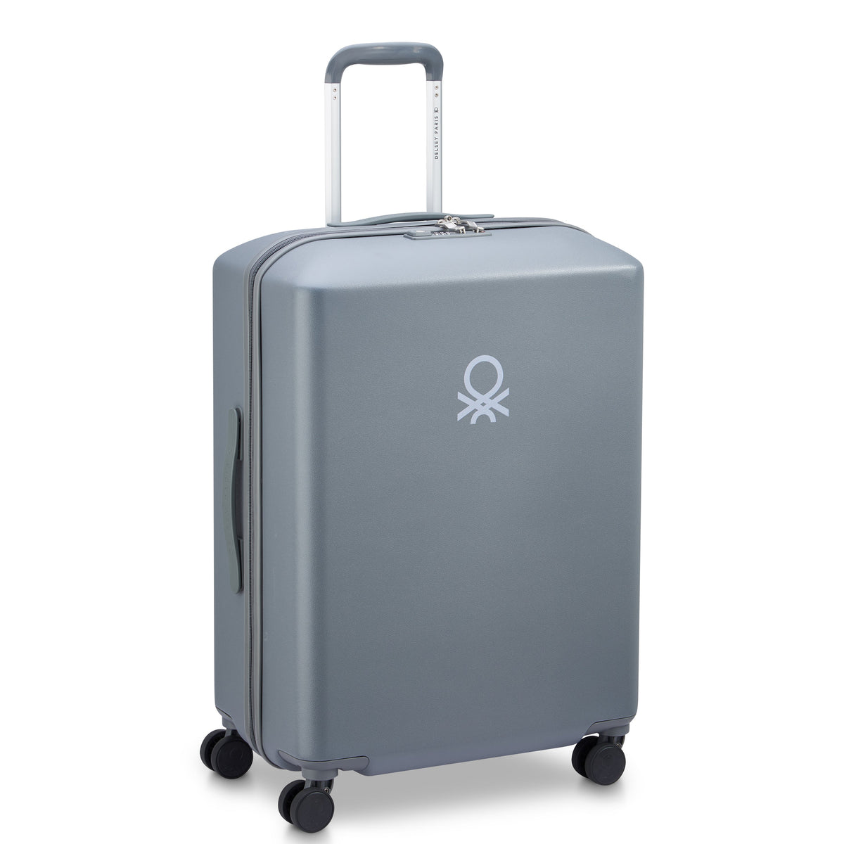 UCB HARDSIDE 26-Inch Check-In Suitcase, Steel grey - Delsey Paris Signature