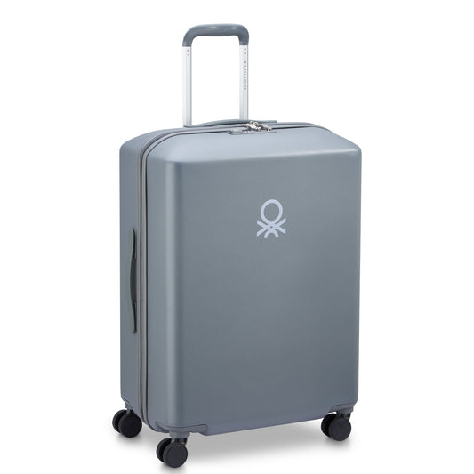 UCB HARDSIDE 26-Inch Check-In Suitcase, Steel grey - Delsey Paris Signature