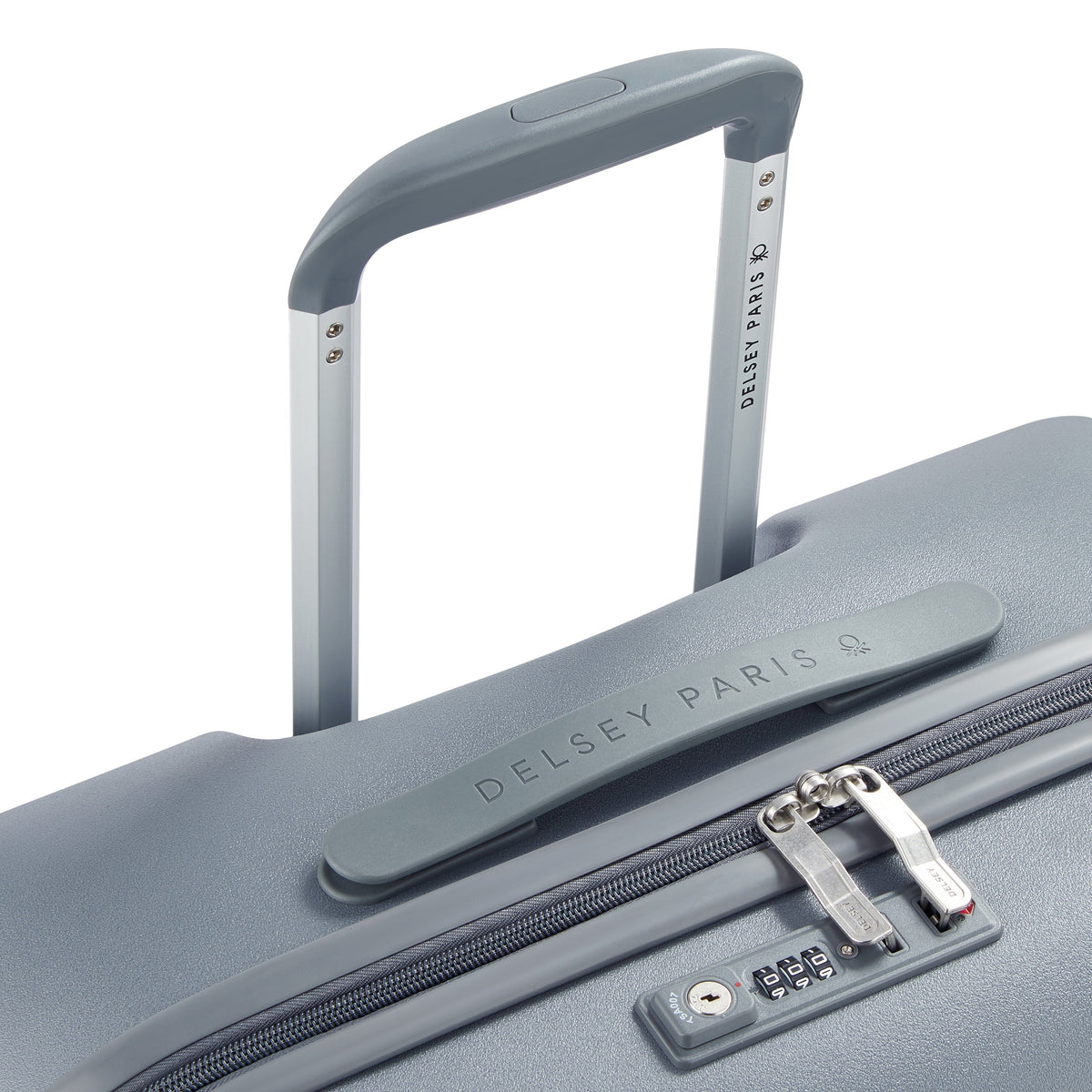 UCB HARDSIDE 26-Inch Check-In Suitcase, Steel grey - Delsey Paris Signature