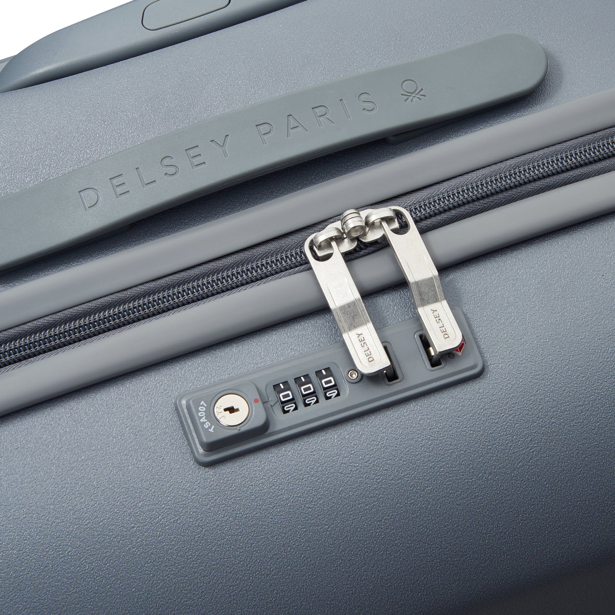 UCB HARDSIDE 26-Inch Check-In Suitcase, Steel grey - Delsey Paris Signature