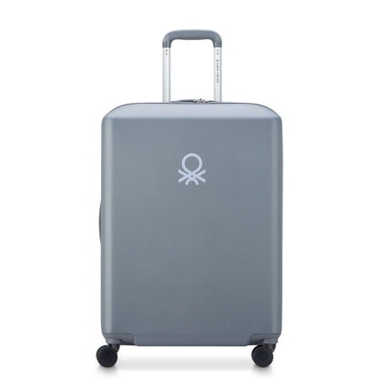 UCB HARDSIDE 26-Inch Check-In Suitcase, Steel grey - Delsey Paris Signature