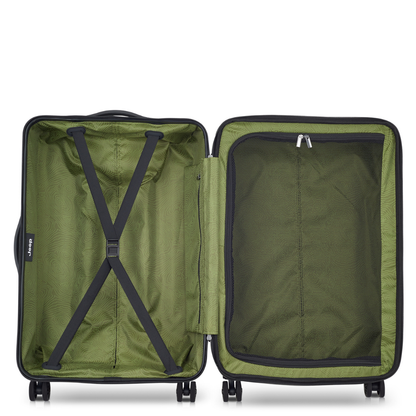 JH004C 27-Inch Expandable Check-In Suitcase, Black - Delsey Paris Top Pick