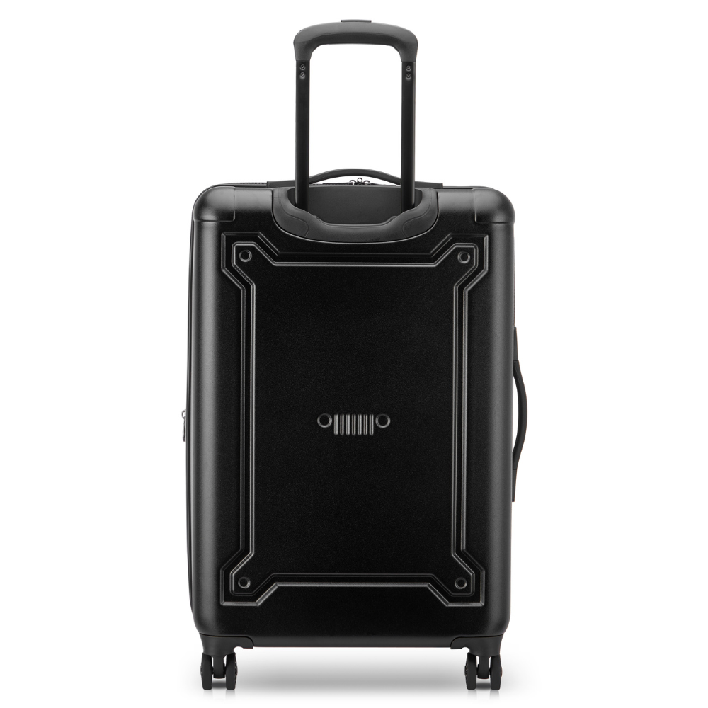 JH004C 27-Inch Expandable Check-In Suitcase, Black - Delsey Paris Top Pick