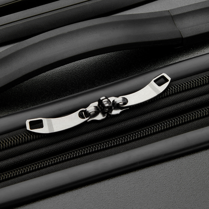 JH004C 27-Inch Expandable Check-In Suitcase, Black - Delsey Paris Top Pick