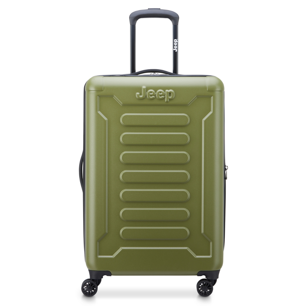JH004C 27-Inch Expandable Check-In Suitcase, Avocado - Delsey Paris Discount