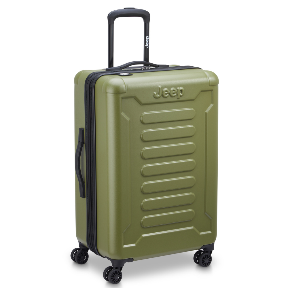 JH004C 27-Inch Expandable Check-In Suitcase, Avocado - Delsey Paris Discount