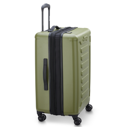 JH004C 27-Inch Expandable Check-In Suitcase, Avocado - Delsey Paris Discount