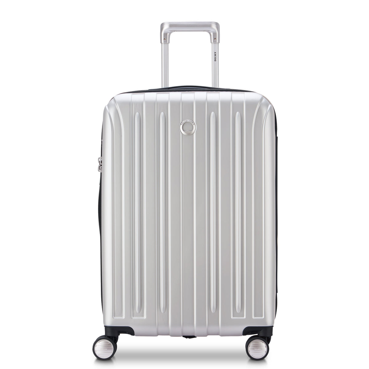 TITANIUM 27-Inch Check-In Suitcase, Silver - Delsey Paris Quality