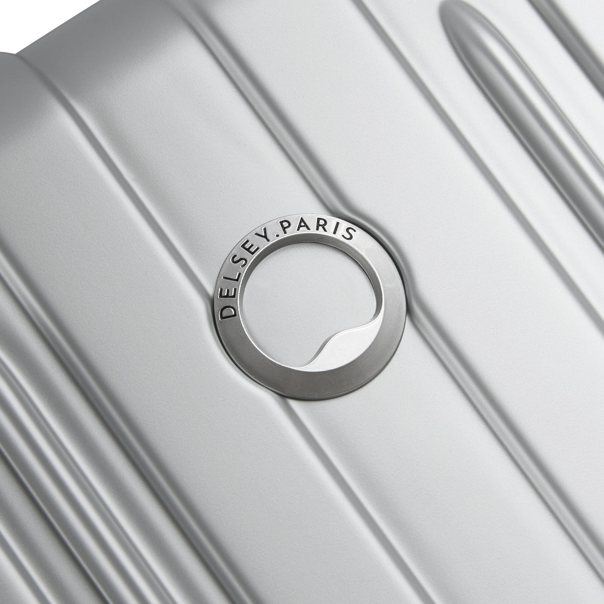 TITANIUM 27-Inch Check-In Suitcase, Silver - Delsey Paris Quality