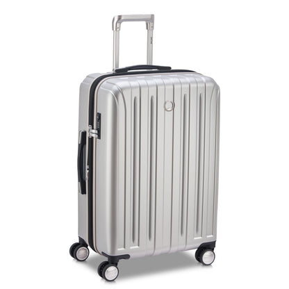 TITANIUM 27-Inch Check-In Suitcase, Silver - Delsey Paris Quality