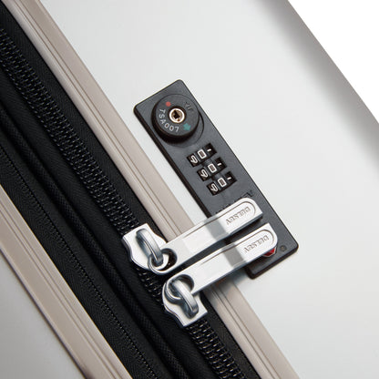 TITANIUM 27-Inch Check-In Suitcase, Silver - Delsey Paris Quality