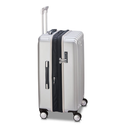 TITANIUM 27-Inch Check-In Suitcase, Silver - Delsey Paris Quality