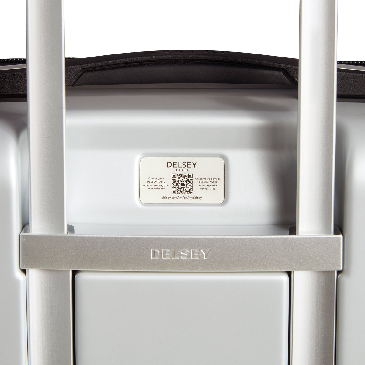 TITANIUM 27-Inch Check-In Suitcase, Silver - Delsey Paris Quality