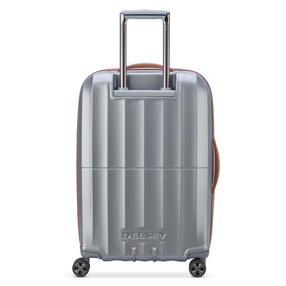 CARROUSEL 27-Inch Expandable Check-In Suitcase, Platinum - Delsey Paris Quality