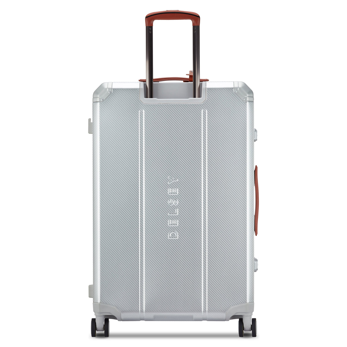 ALU'R 28-Inch Aluminum Check-In Suitcase, Silver - Delsey Paris Recommended