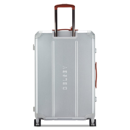 ALU'R 28-Inch Aluminum Check-In Suitcase, Silver - Delsey Paris Recommended