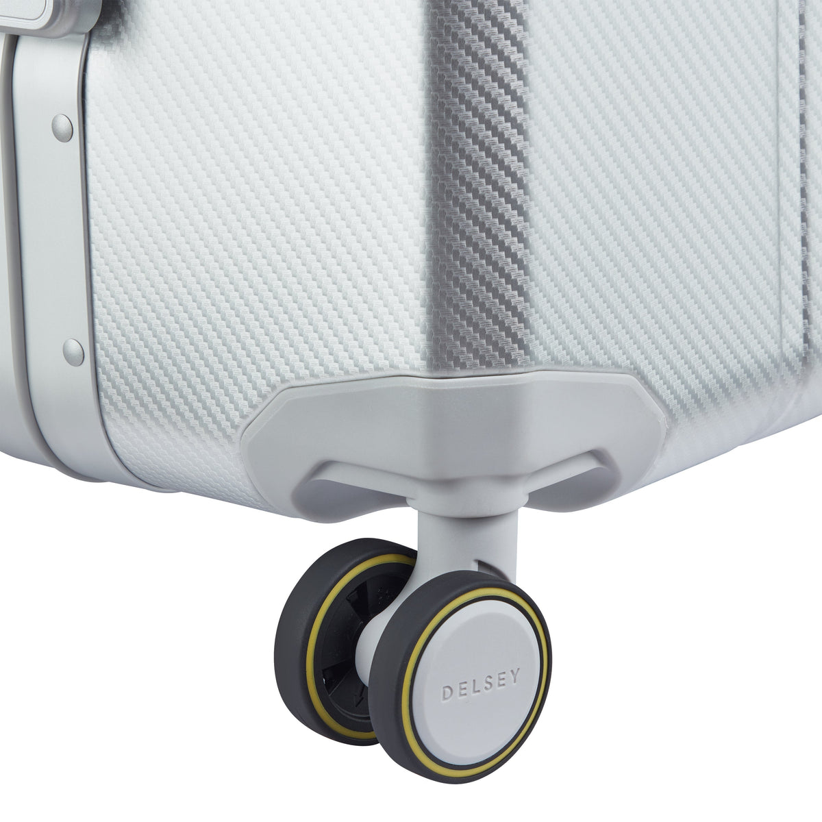 ALU'R 28-Inch Aluminum Check-In Suitcase, Silver - Delsey Paris Recommended