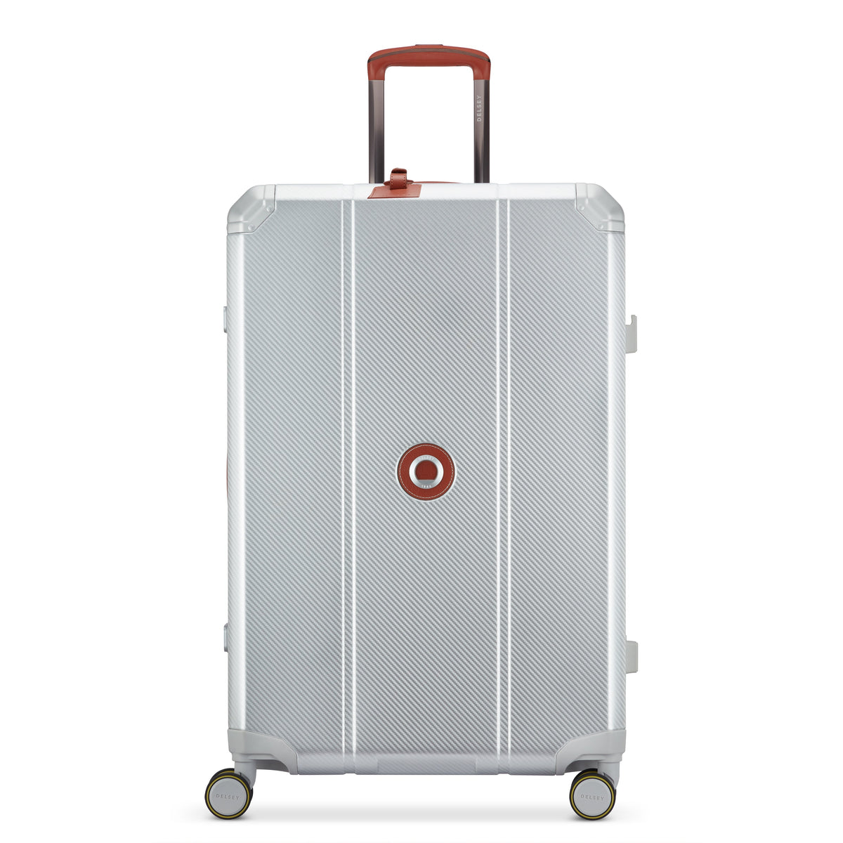 ALU'R 28-Inch Aluminum Check-In Suitcase, Silver - Delsey Paris Recommended