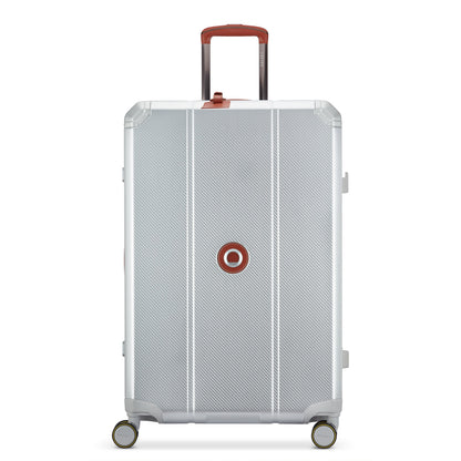 ALU'R 28-Inch Aluminum Check-In Suitcase, Silver - Delsey Paris Recommended