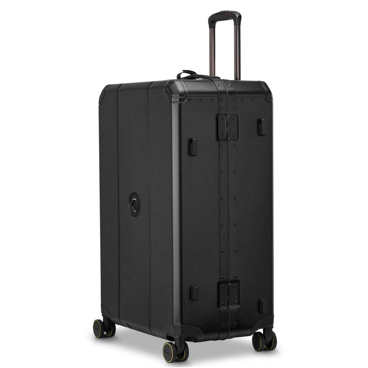 ALU'R 28-Inch Aluminum Check-In Suitcase, Black - Delsey Paris Trusted
